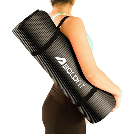 BOLDFIT 8mm Yoga Mat - Athlete’s Choice