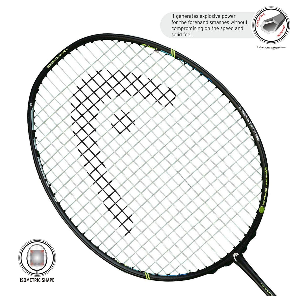 HEAD Octane Tour Badminton Racket - Athlete’s Choice