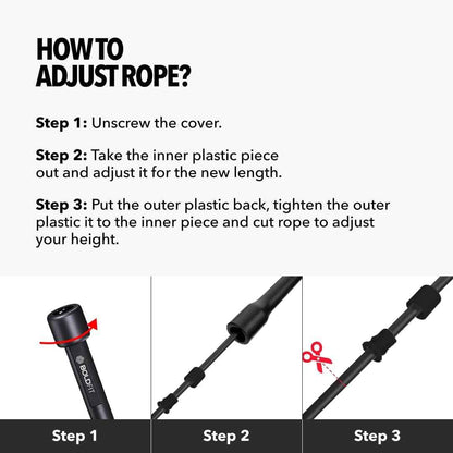 BOLDFIT Jump Rope (Red)