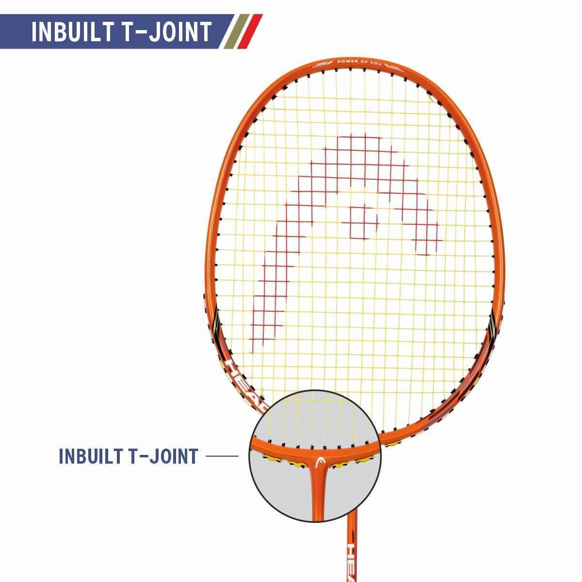 Head Inferno 75 Badminton Racket (Orange)
