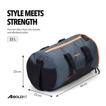 BOLDFIT Gym Bag (22L)