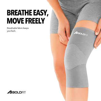 BOLDFIT Knee Support (Grey)