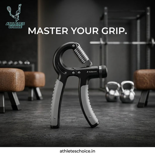 BODYBAND Hand Grip Strengthener (Black / Grey)